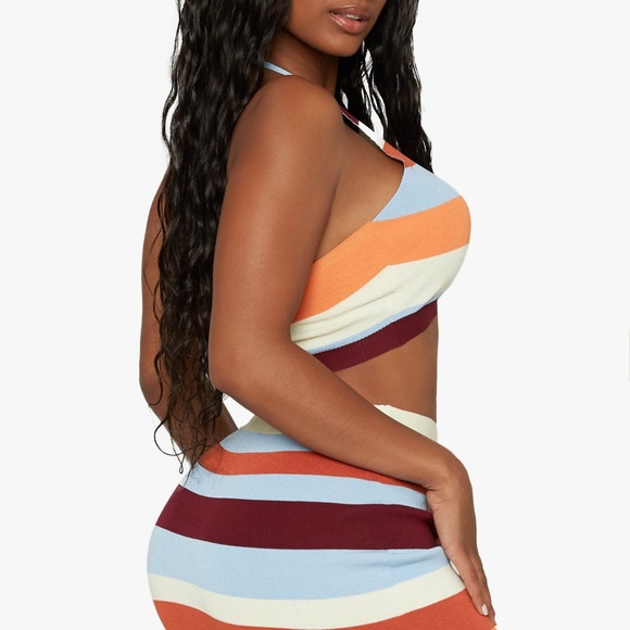 Honeybum Striped Set - Picture 3 of 4